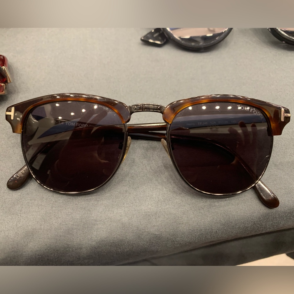 Tom Ford Brown Sunglasses for Men